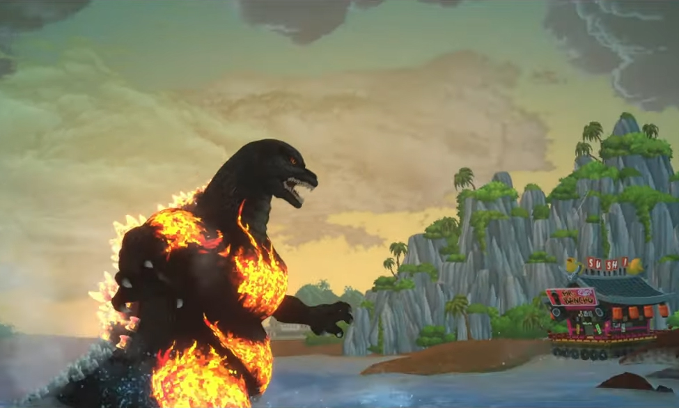 Dave the Diver is bringing Godzilla with him to PS5