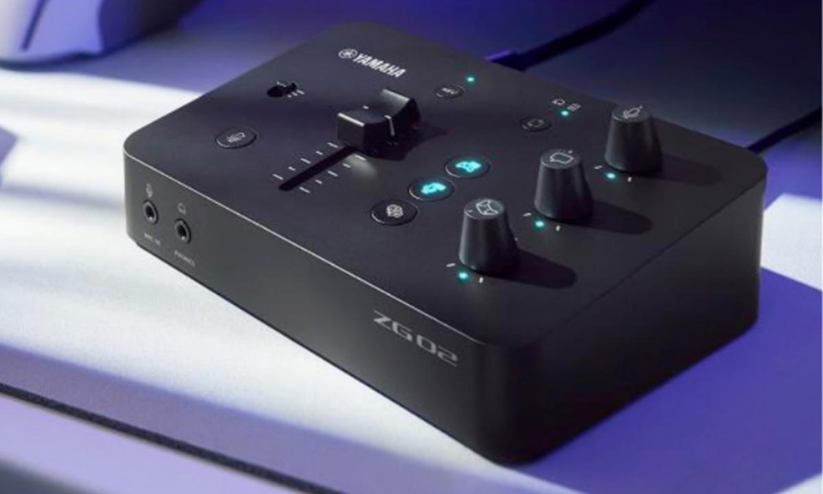 Yamaha’s new audio mixer for gamers has a simpler interface and cheaper price