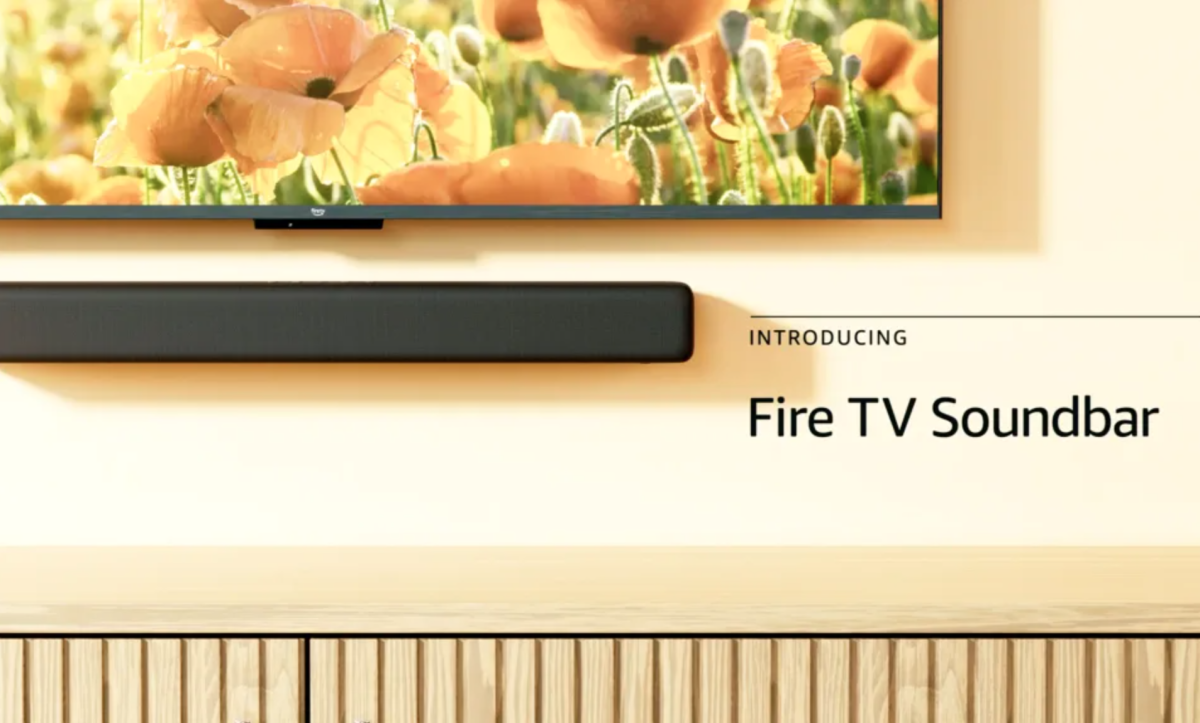 Amazon’s Fire TV soundbar is back on sale for $100