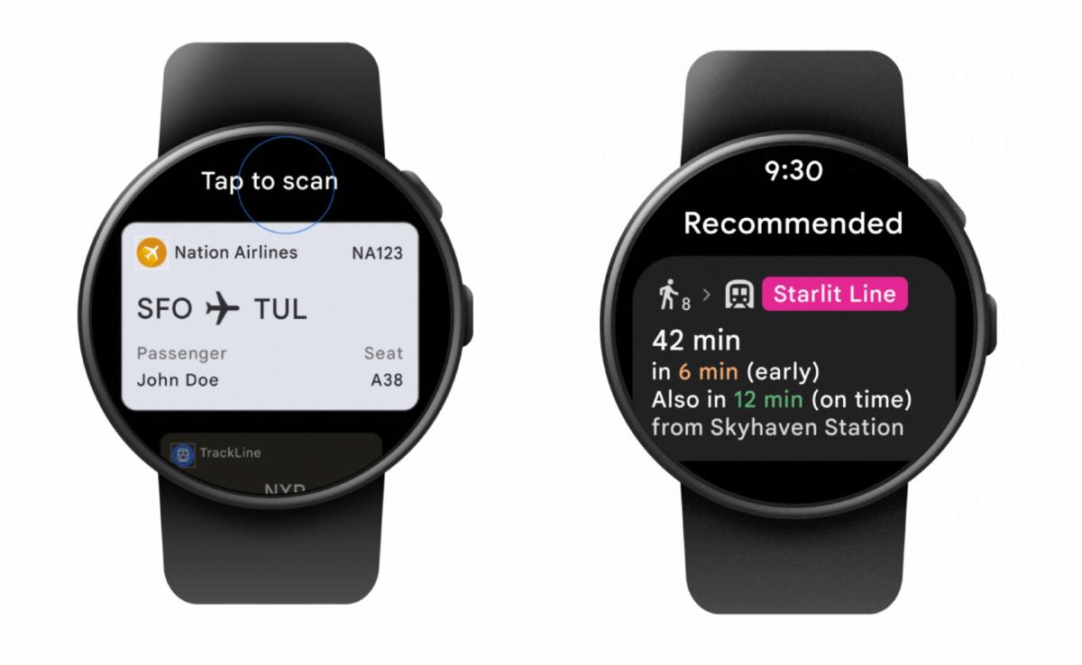 Google finally brings Wallet passes to Wear OS watches along with transit directions