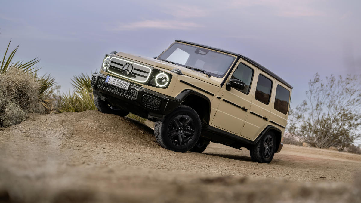Mercedes-Benz quad-motor G-Class could be the ultimate EV off-roader
