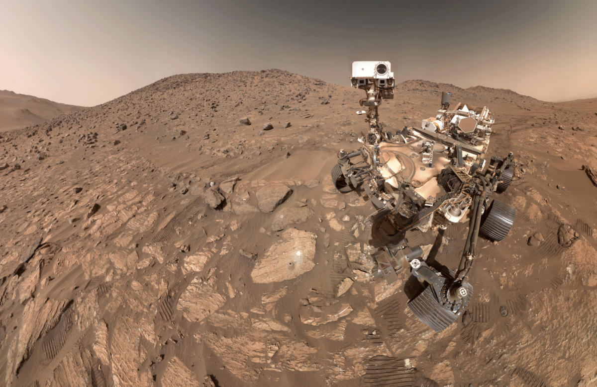 NASA’s Perseverance rover found a rock on Mars that could indicate ancient life